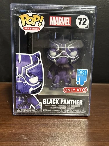 Funko Pop! Artist Series: Marvel - Black Panther - Target (Exclusive) #72 SEALED