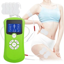 Tens Unit Electric Pulse Massager Muscle Stimulator Promotes Blood Pain Relief 