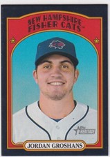 2021 Topps Heritage Minor League Jordan Groshans #141 Black Border 17/50
