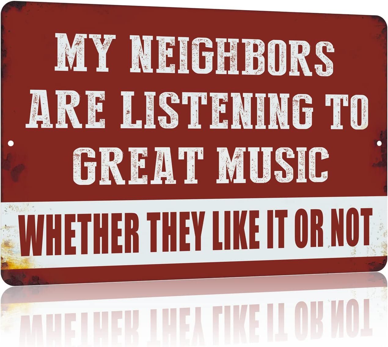 Vintage Man Cave Decor Funny Sarcasm Music Metal Tin Signs Garage Bar Patio Wall