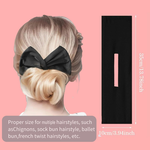 3Pcs Deft Bun Twister - Flexible Donut Hair Bun Maker, Lazy French Curler Access - Picture 6 of 12