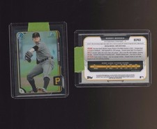 2015 Bowman Chrome Prospects Black Asia Refractors #BCP63 Buddy Borden