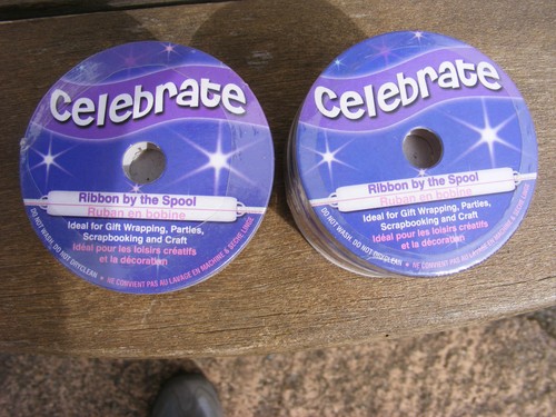 30 Reels of Celebrate Ribbon Chocolate White Edge Grosgrain Ribbon, 5M by 6MM - Picture 4 of 4