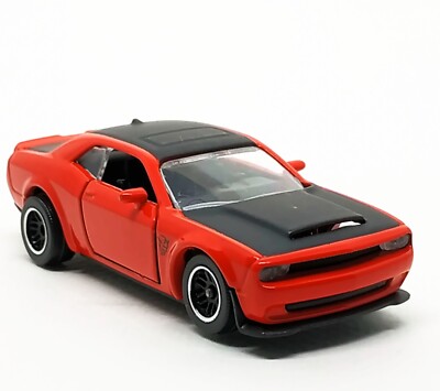 Majorette Dodge Challenger SRT Demon Red 1:66 (3 inches) 238C no