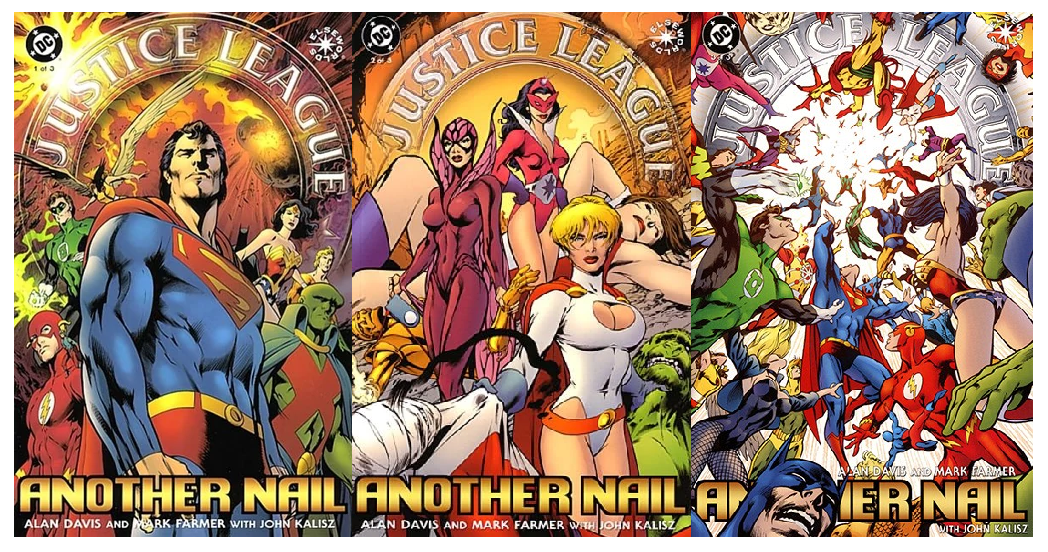 JLA: ANOTHER NAIL Prestige Format - Volumes 1, 2, & 3 - Graphic Novel Set