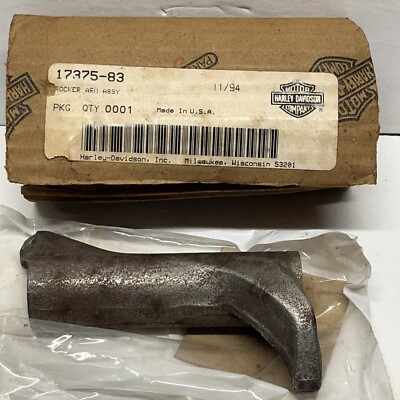 Kit Culbuteurs (Rocker Arm Assembly) Harley Davidson OEM 17375-83 - Pour Moteur EVO - Neuf Avec Défauts Mineurs