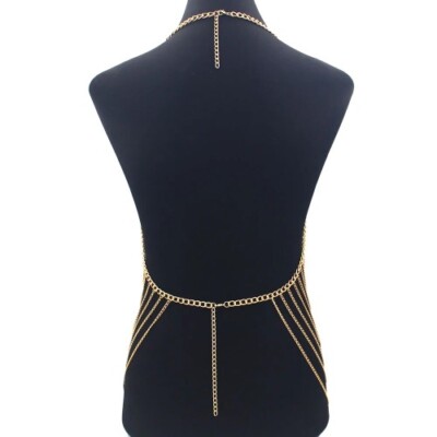 navy blue dress for baby girl Long Back Necklace for Wedding, Prom, Event Backless Dresses-Sadie