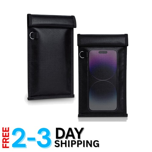 Double-Layered Faraday Bags - Block WiFi, RFID, GPS & Protect Your Privacy