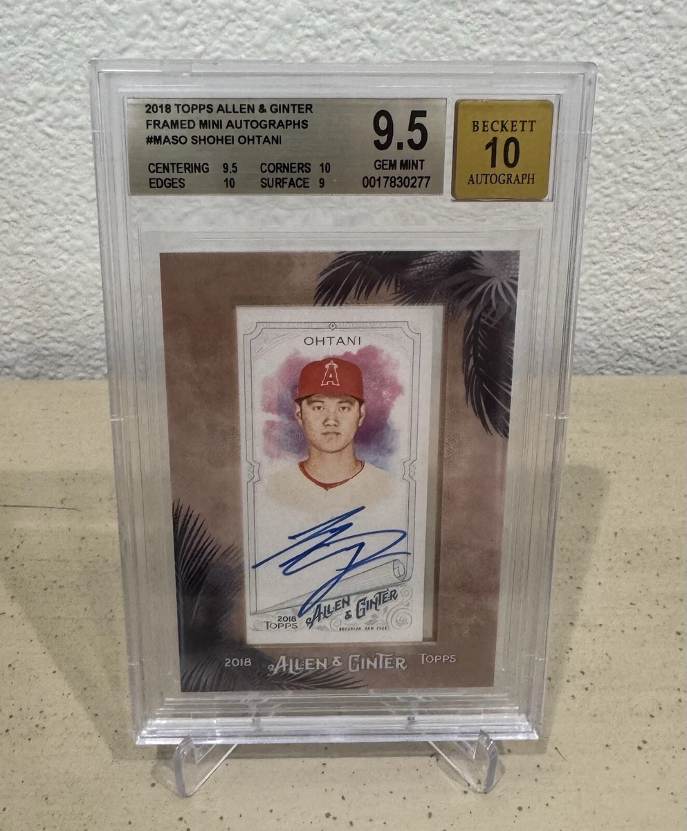 2018 Topps Allen & Ginter - Shohei Ohtani #MA-SO for sale | eBay