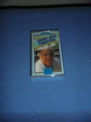 CLAUDIO VILLA ''SAMBA ALLA FIORENTINA'' MC/CASSETTE FONOTIL ITA - SEALED