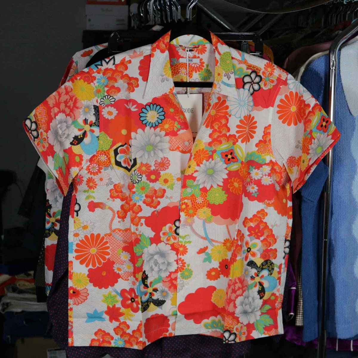 Bode New York Bedroom Garden Flower Shirt L / XL New | eBay