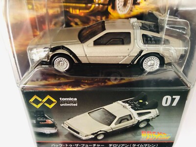 TOMICA PREMIUM unlimited 07 Back to the future Delorean Time