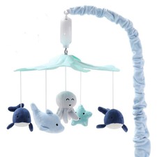 The Peanutshell Sea Life Unisex Baby Digital Musical Crib Mobile Set