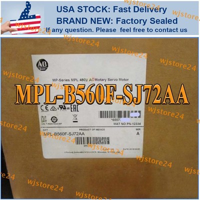 Allen Bradley MPL-B560F-SJ72AA AB MP-series MPL AC Rotory Servo Motor New US