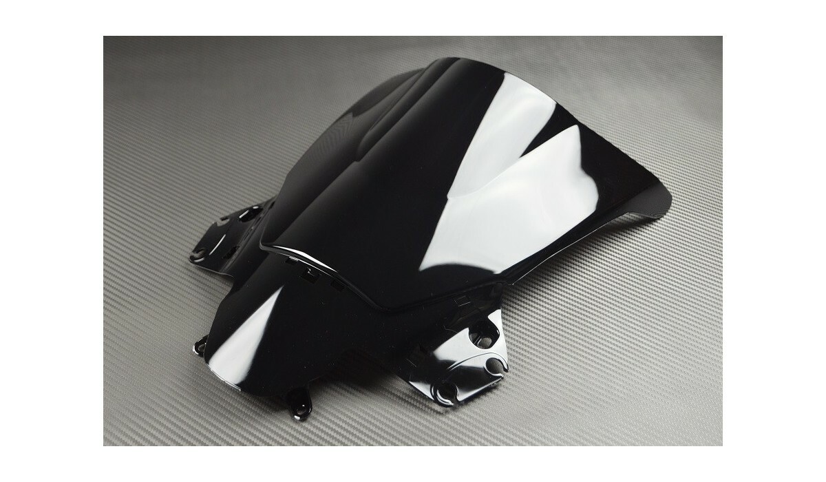 Bulle moto noire double bulle pour rouler au quotidien en CBR 250 R JC50