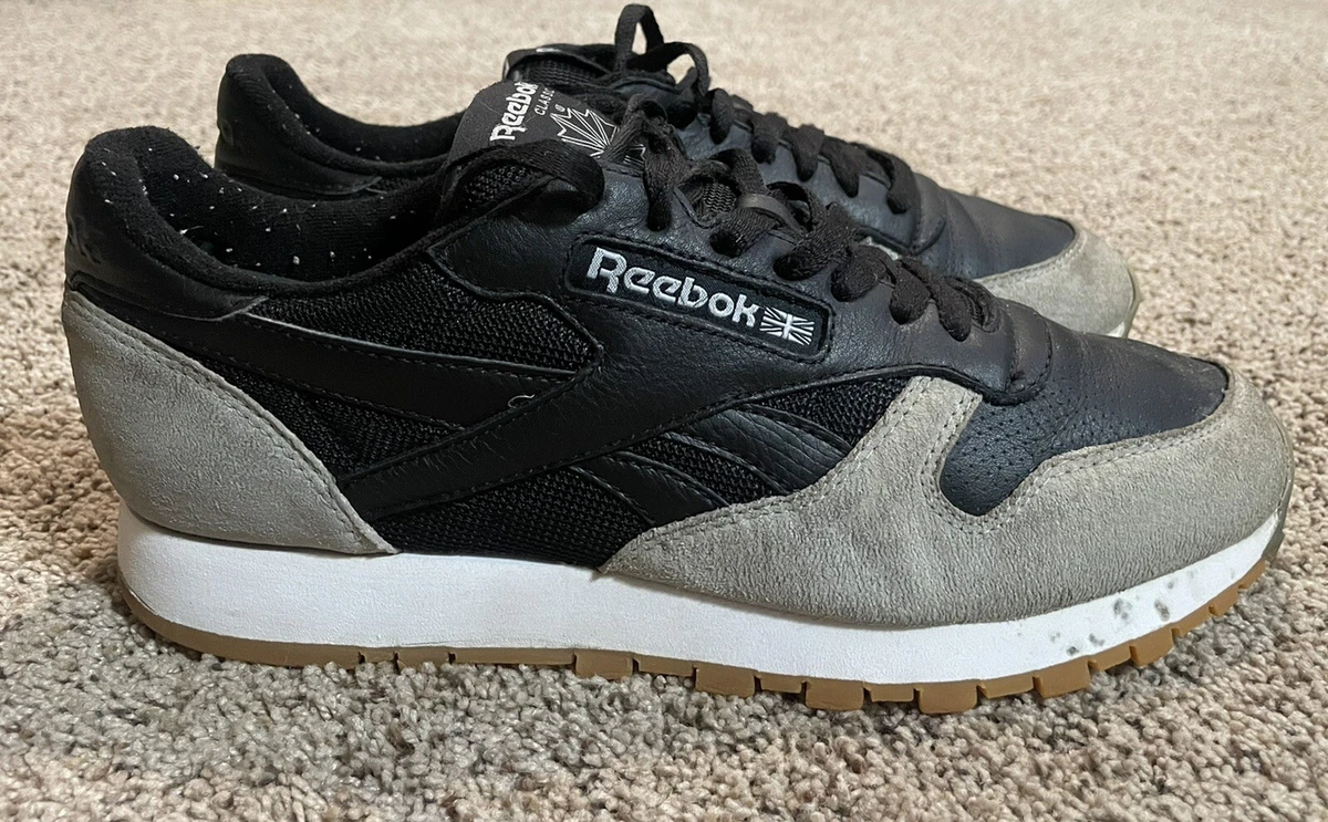 Jumping jack Gouverneur onenigheid VERY RARE* Reebok Classic Leather Kendrick Lamar Perfect Split Black Size  8.5 | eBay