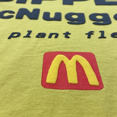 cactus plant flea market mcdonalds SZ Medium M Mustard Dipped Nuggets Tee  Rare | eBay