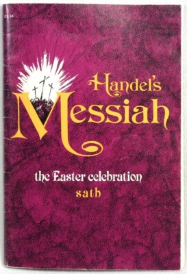 Handel's Messiah SATB SONG BOOK the Easter Celebration - Lorenz Publishing