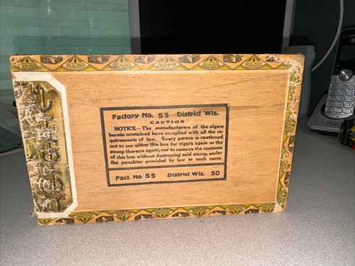 Cajas de cigarros de madera vintage muy raras - The North Shore Cigar - Imagen 8 de 13