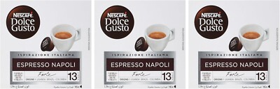NESCAFÉ DOLCE GUSTO Espresso Napoli Coffee Capsules x Boxes 48