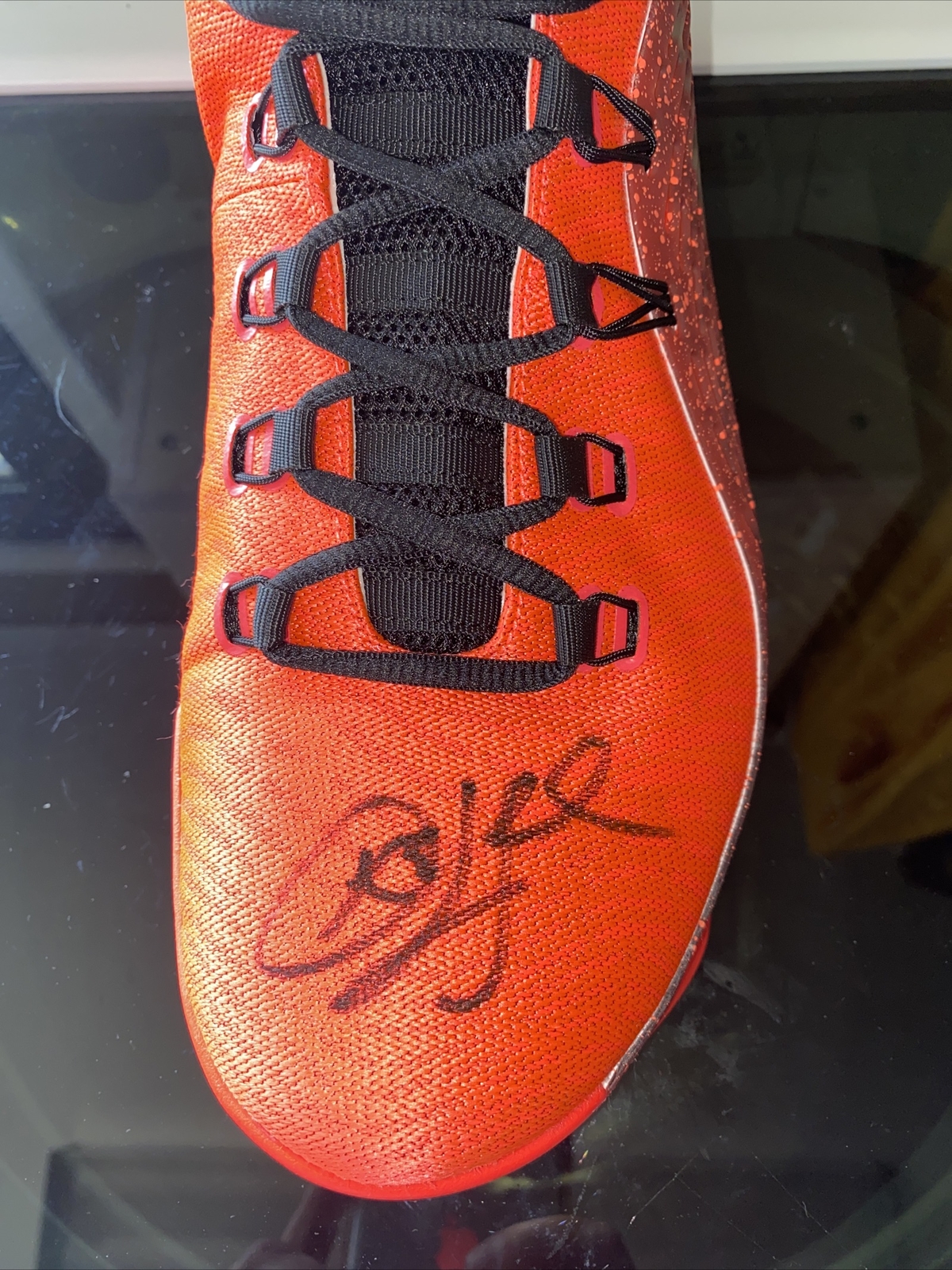 Chris Paul Autograph/Sign Red Air Jordan CPS.X Nike Shoe Steiner