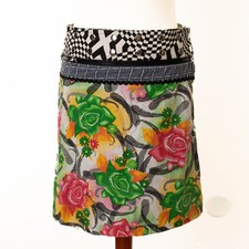 ZAND AMSTERDAM Mehrfarbig Reversible Wickelrock Größe Einheitsgröße  8542