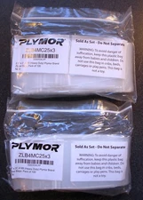 2.5" x 3", 4 Mil (Pack of 200) Heavy Duty Plastic Reclosable Zipper Bags PLYMOR