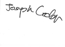 Joseph Cedar Autogramm signed 10x15 cm Karteikarte 