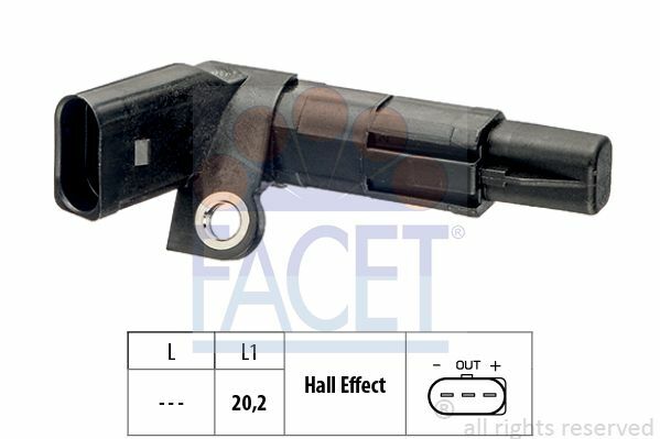Facet Kurbelwellensensor FüR Seat Cordoba,Ibiza IV V,Toledo Iv; VW Fox,Polo-image