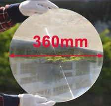 1PC 360mm Diameter Optical PMMA Plastic Projector Solar Fresnel Lens Magnifier