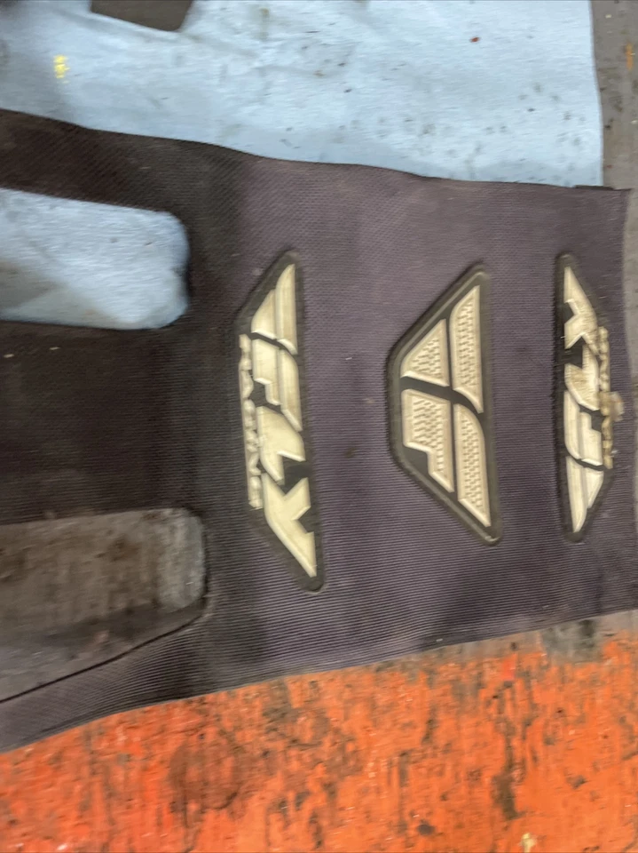 Fly racing snowmobile motorcycle handlebar cover chin guard chin pad - Image 2 of 4