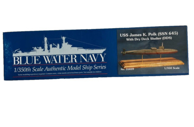 Blue Water Navy USS James K. Polk SSN 645 1/350 Resin Submarine Model Kit