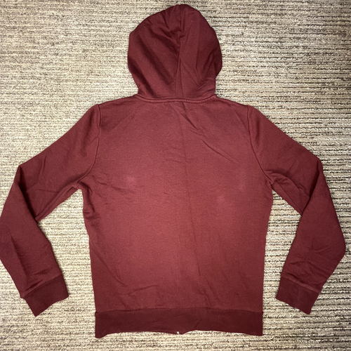 Pink Size XS Girls Hoodie Pullover Long Sleeve Full Zip Maroon - Picture 8 of 11