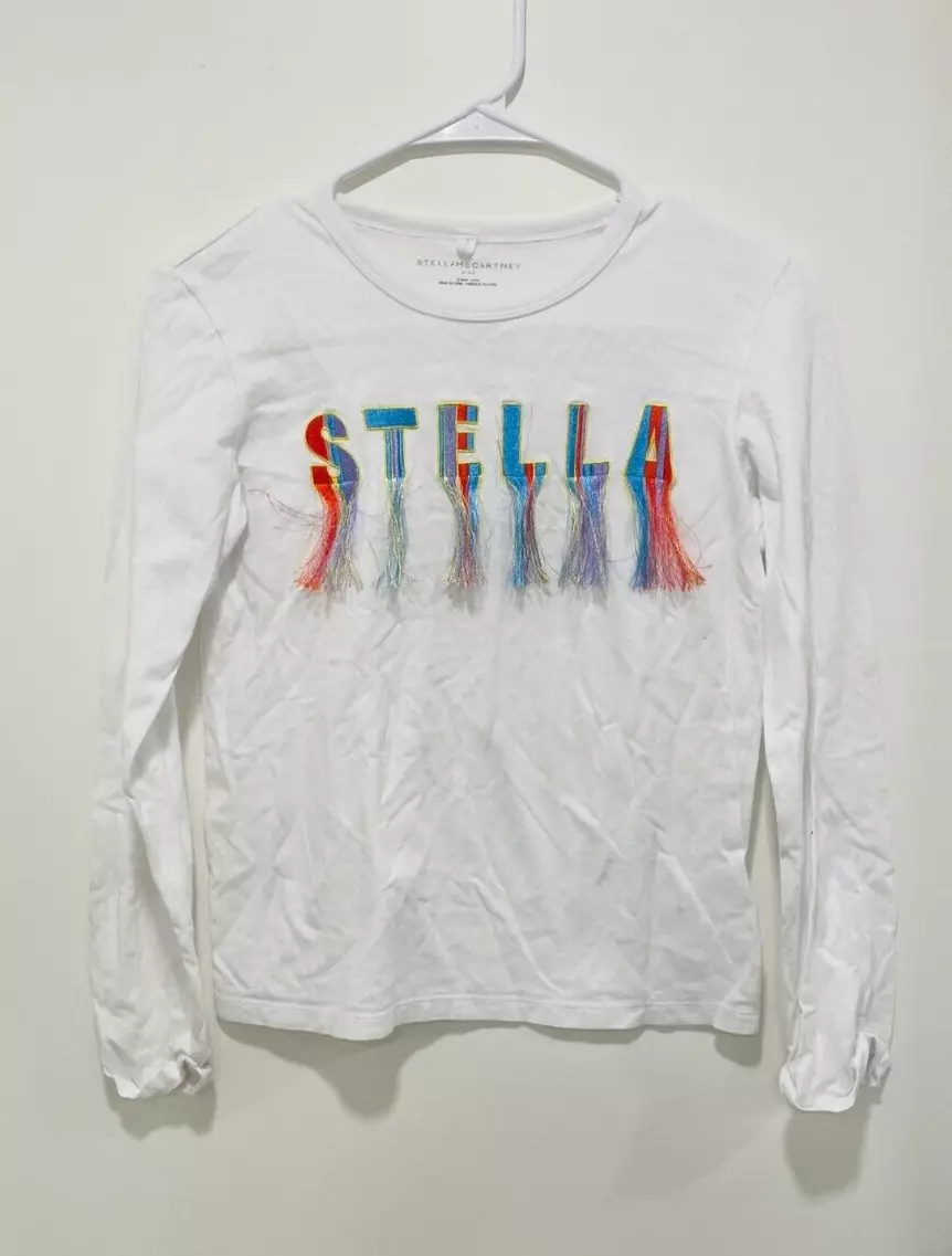 Stella McCartney long-sleeve cotton shirt - White