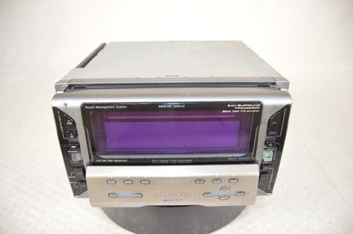 KENWOOD DVX-77 5.1ch 2Din Car Audio CD MD DVD Player DSP Tested Excellent - Picture 2 of 23