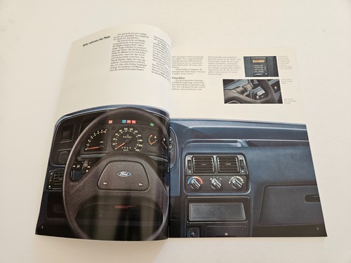 FORD ESCORT MK4 SALES BROCHURE 1986 GERMAN - Picture 3 of 13
