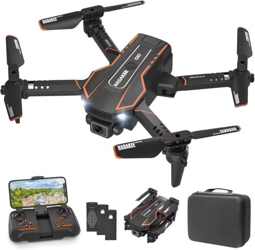 Elegant Mini Drone with Camera for Kids – Remote Control & 3 Batteries Included