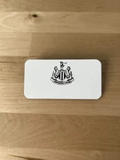 Official NUFC Newcastle United Matchday Football Name Badge Blank Rare Item