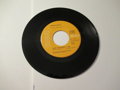 Connie Smith: Just For What I Am / I'd Still Want To Serve Him Today / 45 Rpm 