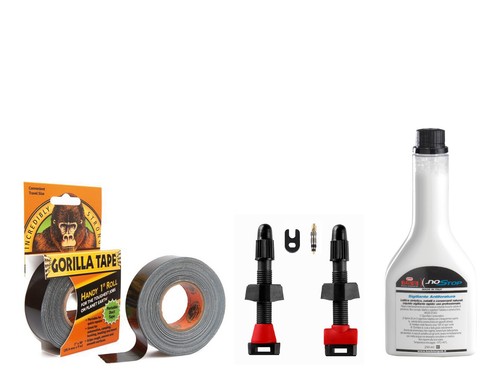 Nuovo KIT trasformazione ruote Standard in tubeless tubless Bici MTB lattice  27, | eBay