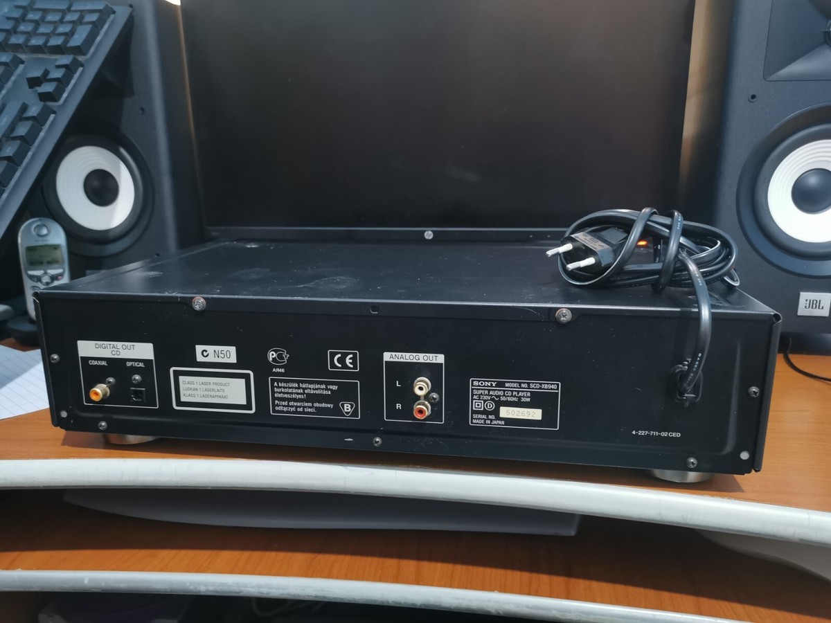 Sony SCD-XB940 QS (Quality Standard) - CD/Super Audio CD