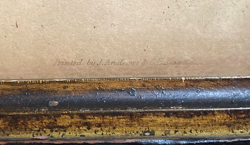ORIGINAL DANIEL WEBSTER COLOR ENGRAVING by C.E.WAGSTAFF &JOS ANDREWS FRAMED 1852 - Picture 5 of 15