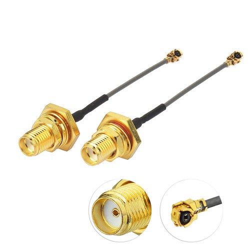 SMA-K to U.FL Pigtial 1.13 micro-coaxial for Mini PCIe Cards Network Extension - Picture 8 of 30