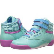 Reebok CLASSIC F/S HI JUNIORColor Blue/Blue Beam/Ultraberry size 5.5 big girls