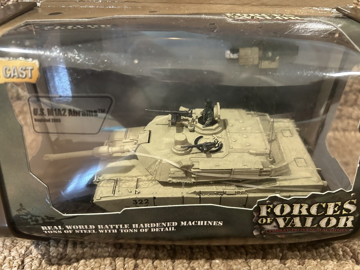 Unimax Forces of Valor US M1a2 Abrams Baghdad 2003 1 72