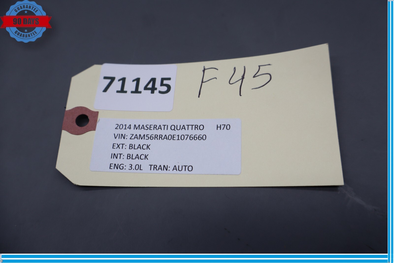 Maserati Quattroporte 2014-2017 FRONT Steering column