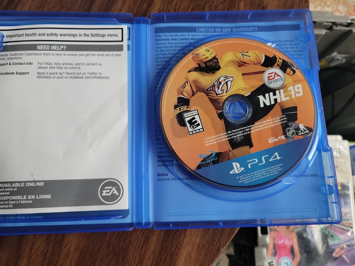 NHL 19 Playstation 4 PS4 Game | eBay