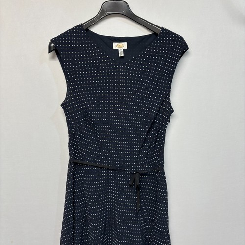Talbots Women Fit & Flare Polka Dot Dress Size 18 Rayon Career Casual M291 -3 - Picture 9 of 15