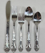 ABIGAIL International Stainless Serving Set Taiwan Silverware Fork Spoon Knife