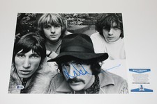 NICK MASON PINK FLOYD DRUMMER SIGNED THE WALL 11X14 PHOTO PROOF BECKETT COA BAS